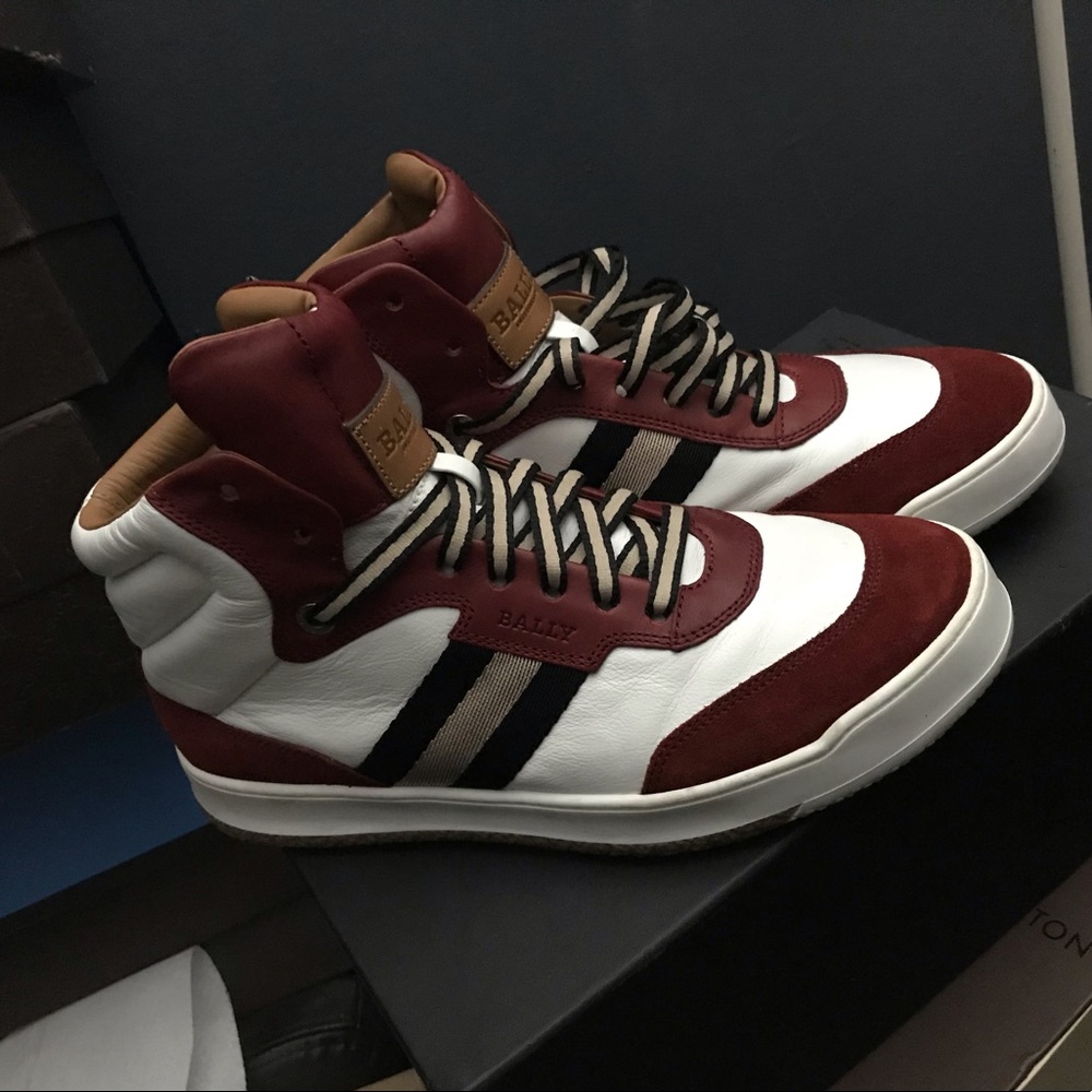 BALLY MENS HIGH TOPS